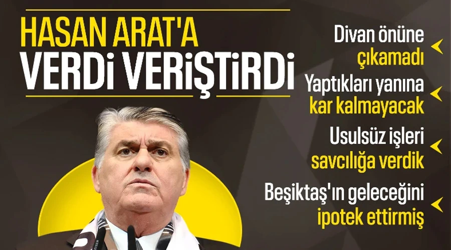 Beşiktaş Başkanı Serdal Adalı, Önceki Yönetimi Topa Tuttu: 