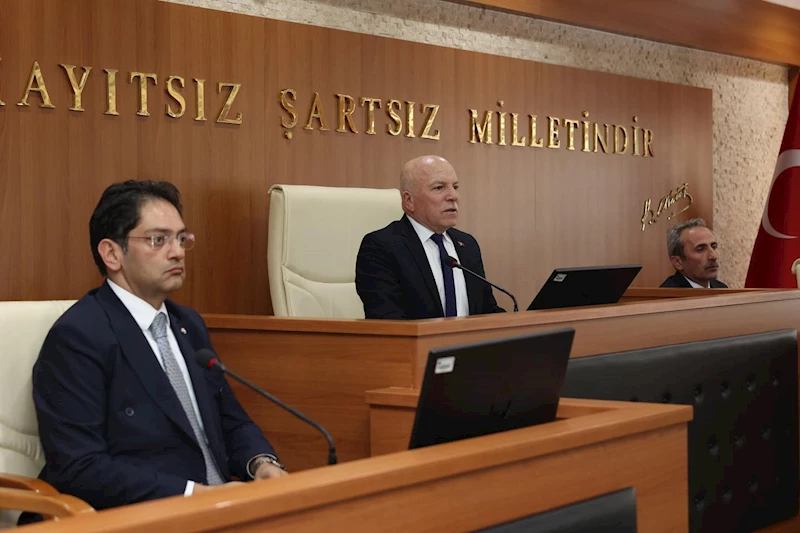 Başkan Sekmen; 