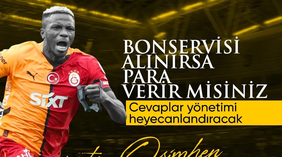 Galatasaray Taraftarından Osimhen