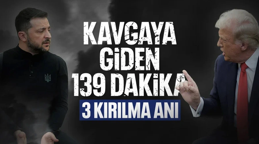 ABD-Ukrayna Görüşmesi Felakete Dönüştü: 139 Dakikada Tansiyon Tavan Yaptı