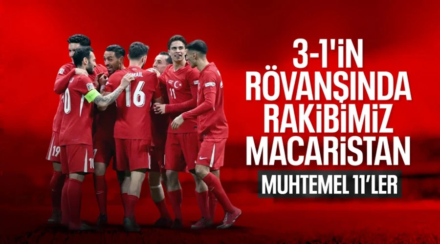 Milli Takım Rövanşta Avantajlı! Macaristan