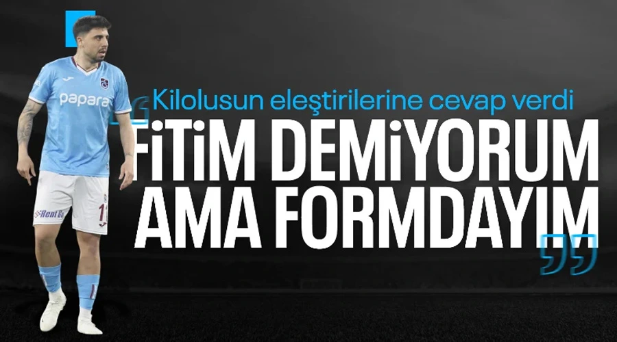 Ozan Tufan Kilo Eleştirilerine Yanıt Verdi: 