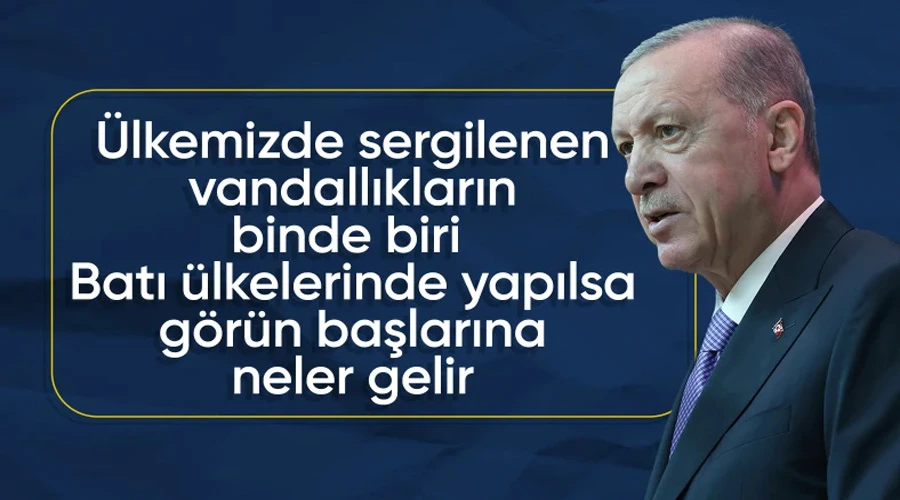 Cumhurbaşkanı Erdoğan: Provokasyonlara gelmeyeceğiz