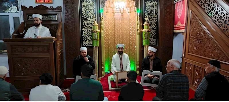 Diyadin’de Kadir Gecesi coşkusu

