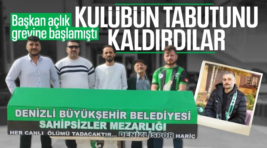 Denizlispor Taraftarından Tabutlu Protesto: 