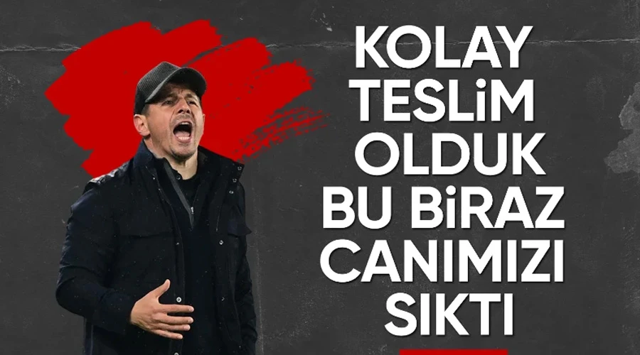 Belözoğlu İtiraf Etti: İlk Yarım Saatte Fenerbahçe