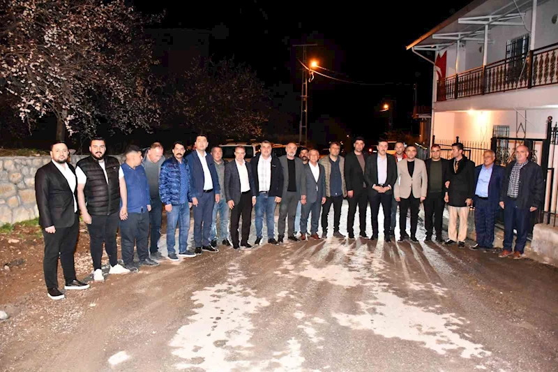 Milletvekili Tüfenkci ile Başkan Ulutaş, Akçadağ’da vatandaşlarla bir araya geldi

