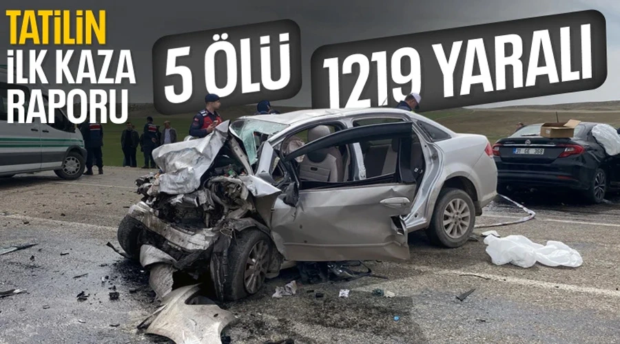 9 Günlük Bayram Tatilinin İlk Gününde Trafik Bilançosu Açıklandı