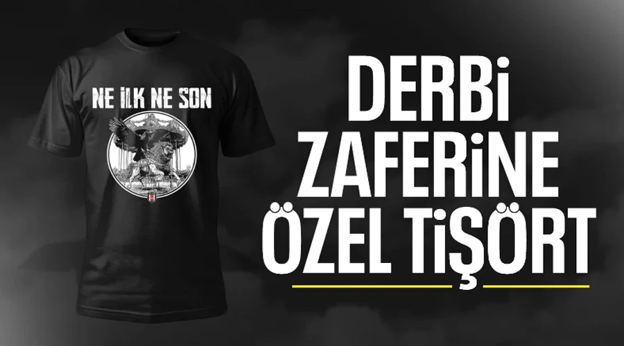 Beşiktaş Derbi Zaferini Tişörte Taşıdı!