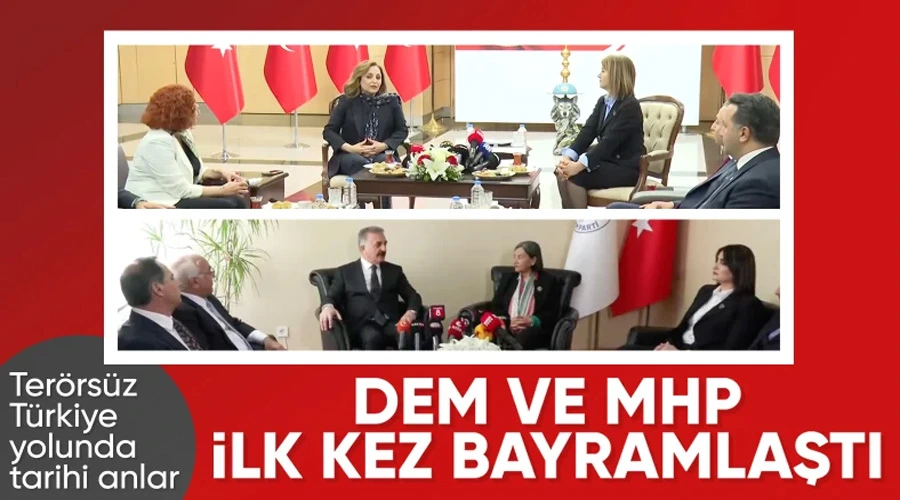 Siyaset Arenasında Bayram Trafiği: MHP ve DEM Parti İlk Kez Bayramlaştı