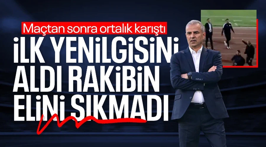 İlk Yenilgi Şoku! İsmail Kartal