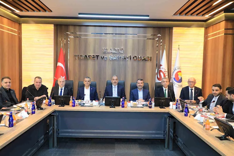 Elazığ Ticaret ve Sanayi Odası’nda bayramlaşma
