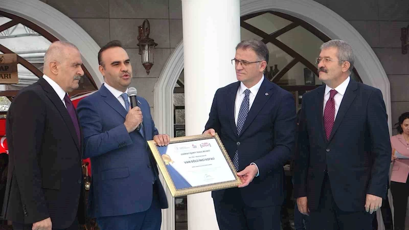 Van Gölü’nün ’incisi’ tescillendi