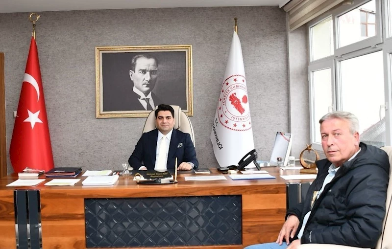 Aydın’dan Olur Kaymakamı’na nezaket ziyareti
