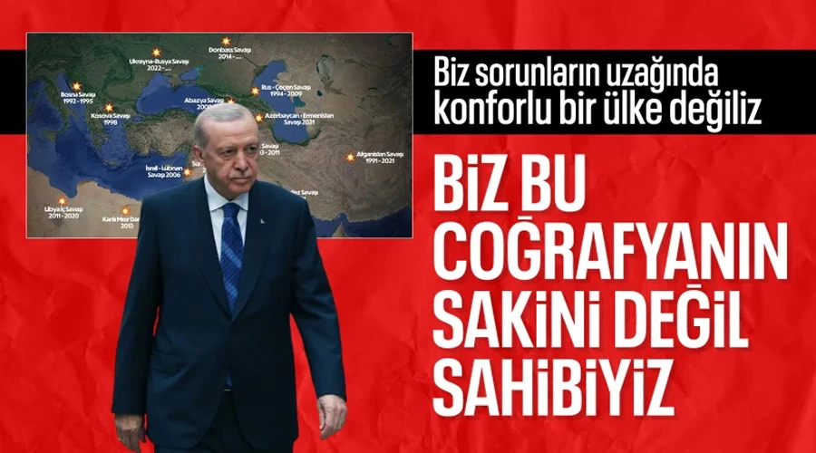 Antalya Diplomasi Forumu'nda Cumhurbaşkanı Erdoğan'dan Güçlü Mesajlar: "Biz  Bu Coğrafyanın Sahipleriyiz"