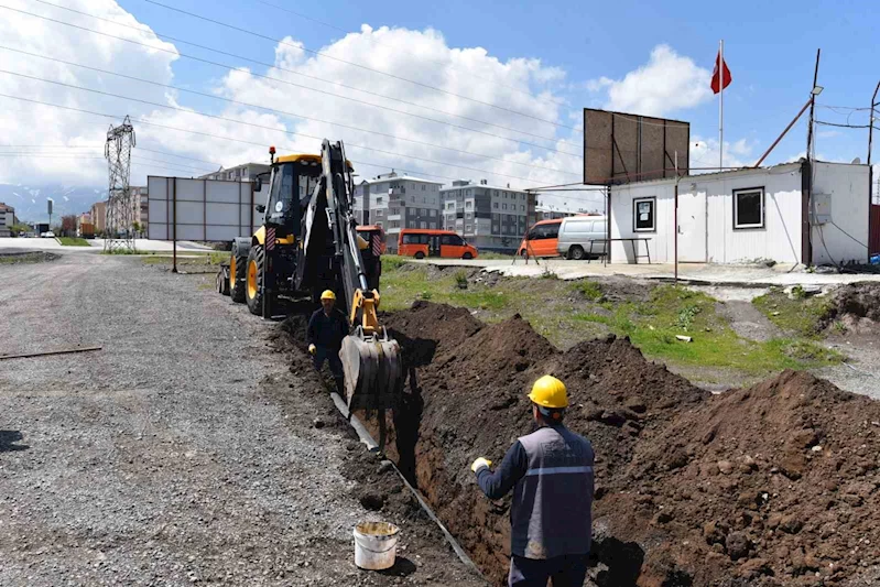 Büyükşehir’den alt yapı atağı
