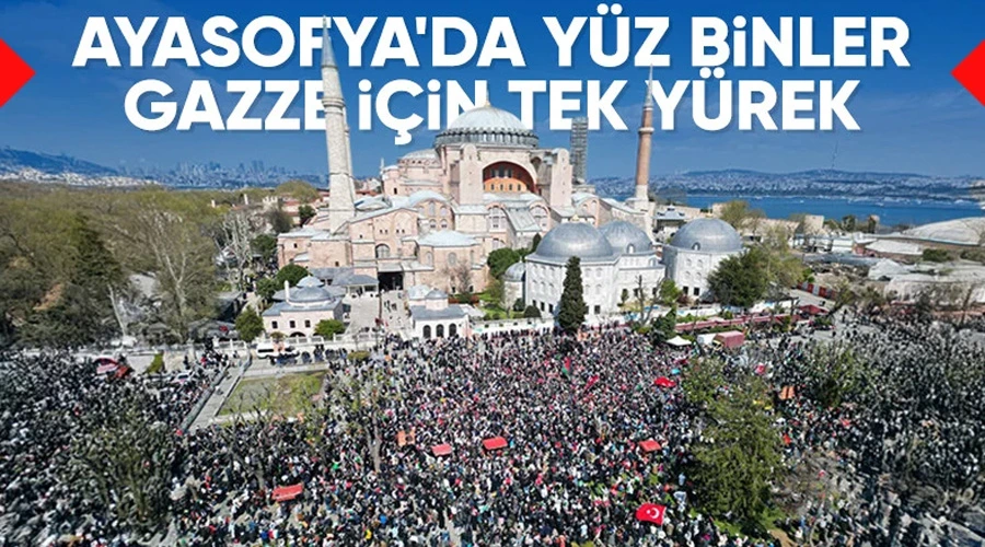 İstanbul Gazze İçin Ayağa Kalktı: Beyazıt Meydanı