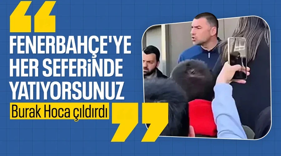 Kasımpaşa Teknik Direktörü Burak Yılmaz, Taraftarın İmalı Sözlerine Öfkelendi!