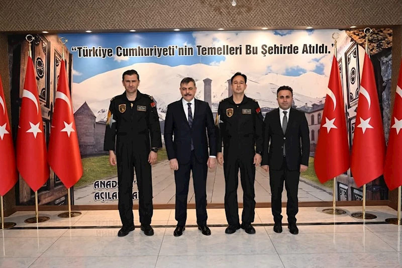 SOLOTÜRK ekibi Erzurum’da
