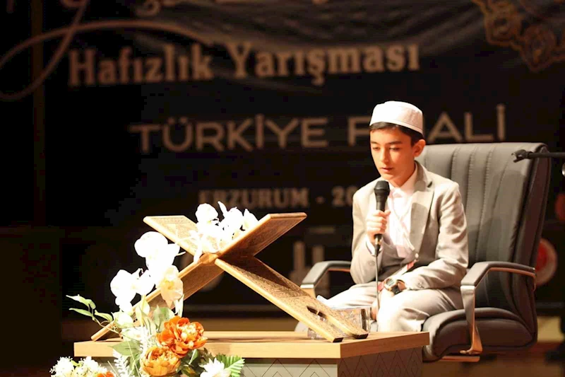 Hafızlık yarışması Türkiye finali Erzurum’da yapıldı

