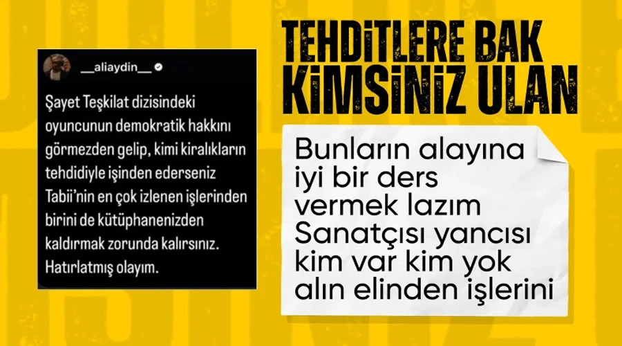 Televizyon Dünyasında Boykot Gerilimi: Senaristin Tehditlerine Tabii