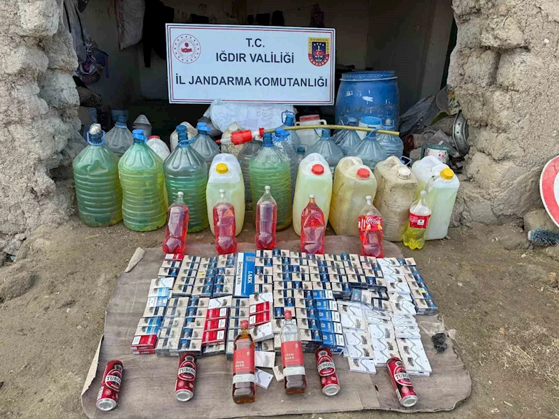 Iğdır’da kaçakçılık operasyonu
