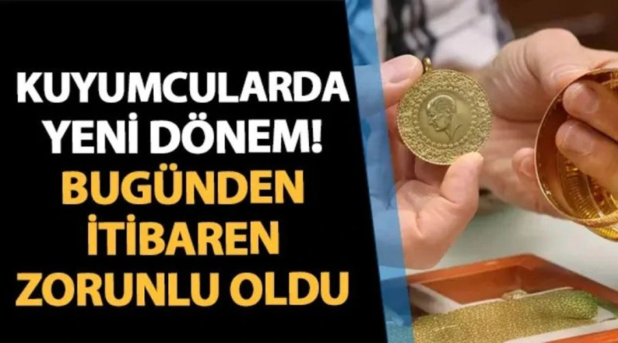Altın Satışlarında Yeni Düzenleme: Kuyumcular İçin Belge Zorunluluğu