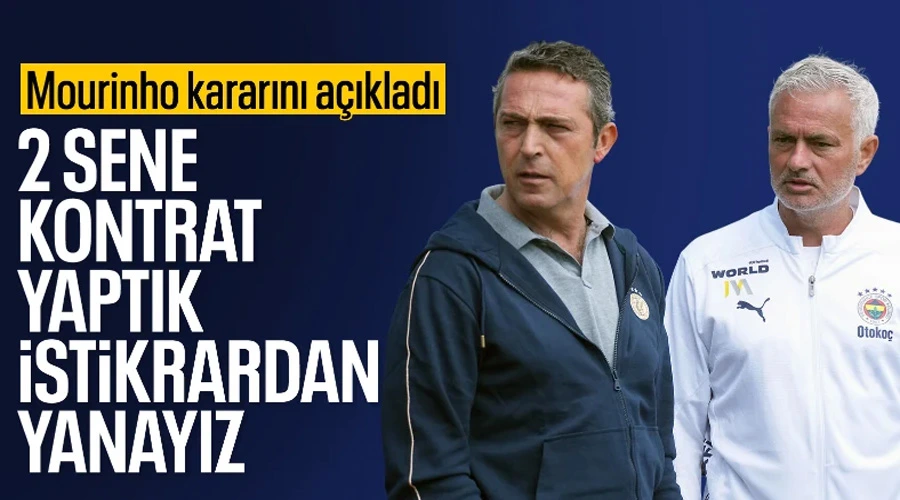 Mourinho Kararı Açıklandı: Ali Koç