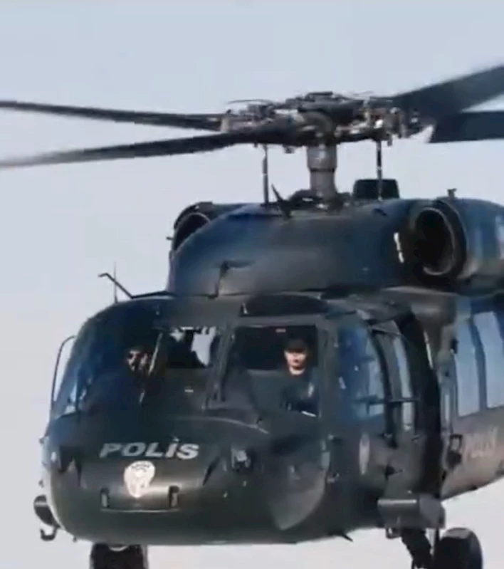 Van’da 2 aylık bebek polis helikopteriyle hastaneye sevk edildi