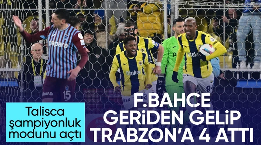 Fenerbahçe, Trabzonspor