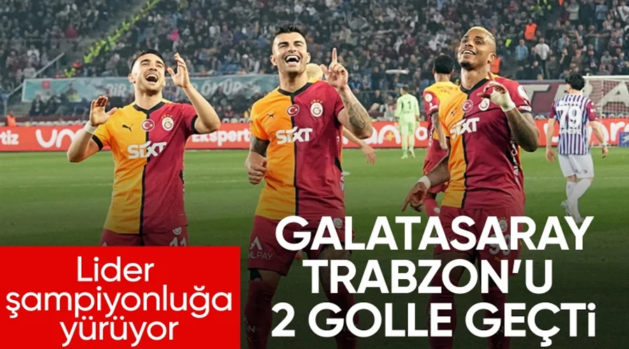 Lider Galatasaray, Trabzonspor