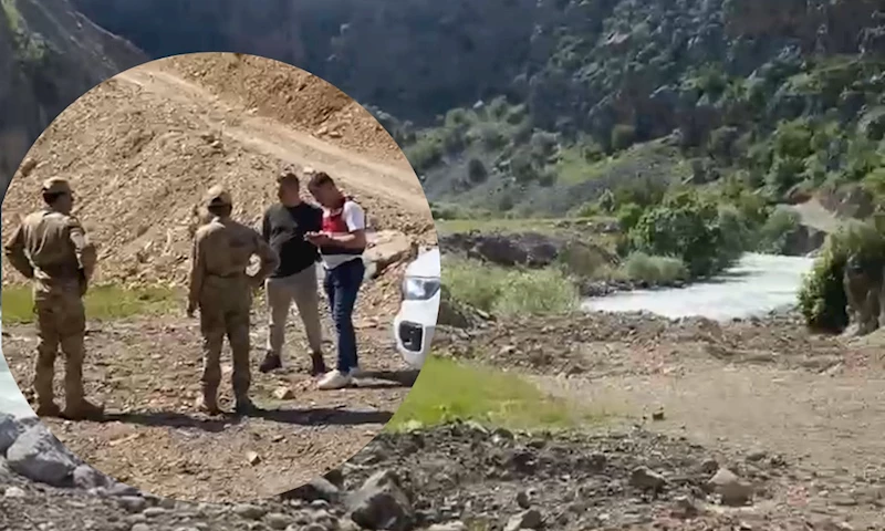 Yüksekova Dağlıca köyünde bir genç derede akıntıya kapıldı: Arama çalışmaları devam ediyor
