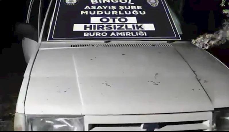 Bingöl’de oto hırsızları yakalandı
