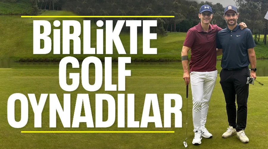 Galatasaray Yıldızı Morata, Golfte Eski Şampiyon Hamit Altıntop ile Keyifli Anlar Yaşadı!