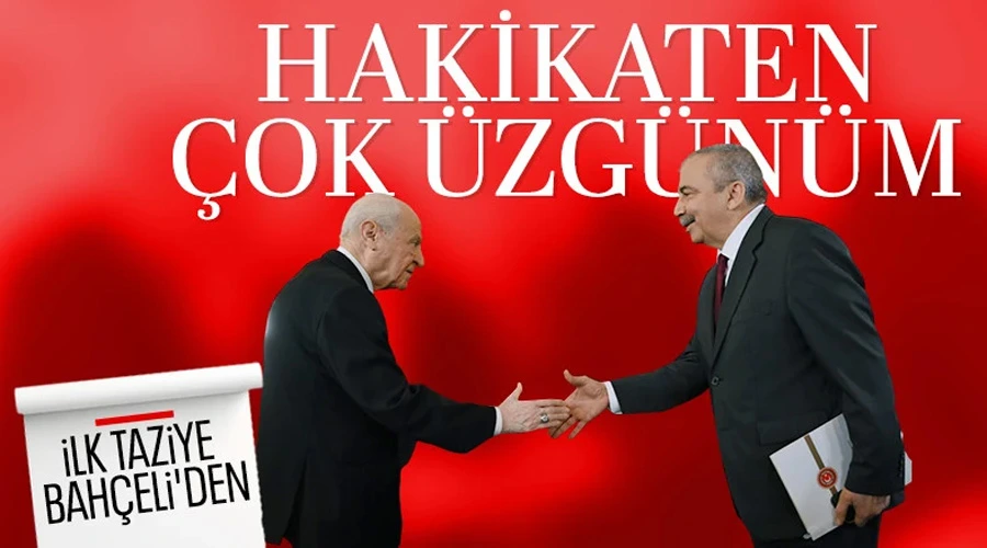 Sırrı Süreyya Önder Vefat Etti, Devlet Bahçeli