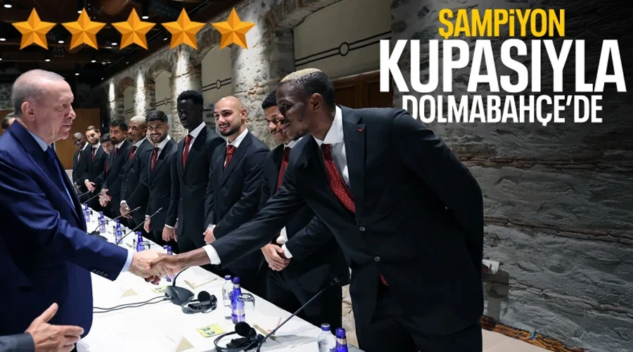 Galatasaray, Cumhurbaşkanı Erdoğan