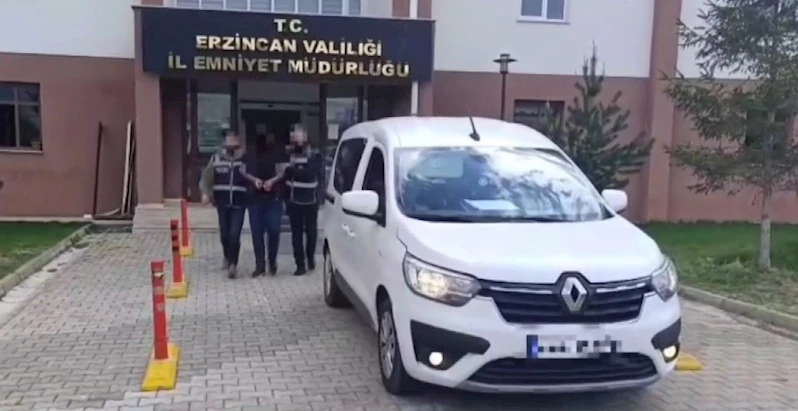 Erzincan’da 31 yıl 1 ay 29 gün kesinleşmiş hapis cezası bulunan 1 kişi yakalandı
