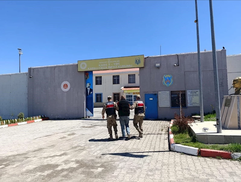 Kars’ta 5 yıl hapis cezası bulunan 1 kişi yakalandı
