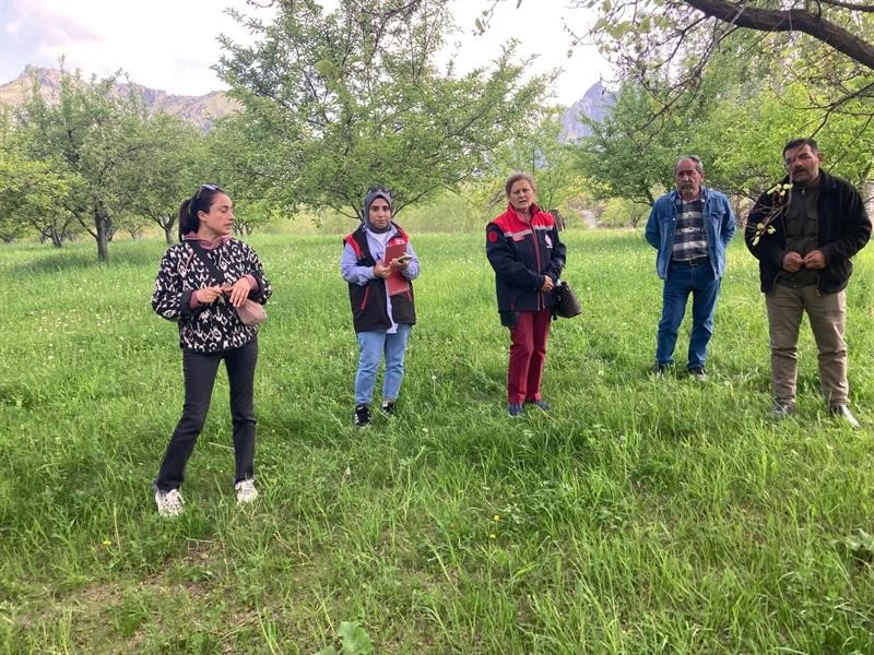 Iğdır’da meyve bahçelerinde hastalık ve zararlılarla mücadele toplantısı gerçekleştirildi
