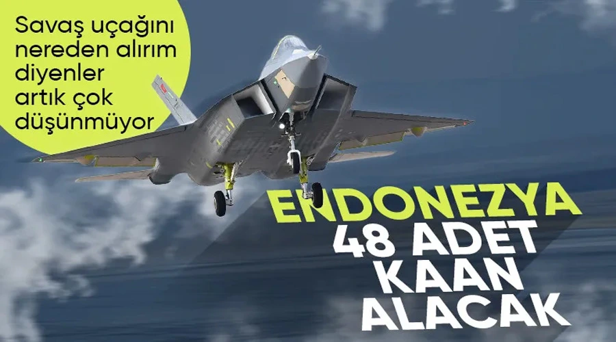 KAAN Uçakları Endonezya