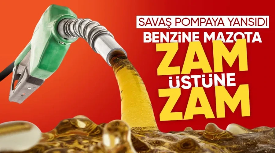 İsrail - İran Gerilimi Pompaya Yansıdı: Akaryakıta Zam Üstüne Zam Geliyor!
