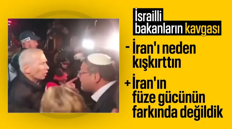 İsrailli Bakanlar Arasında Gergin Tartışma: İran Kışkırtması İddiaları