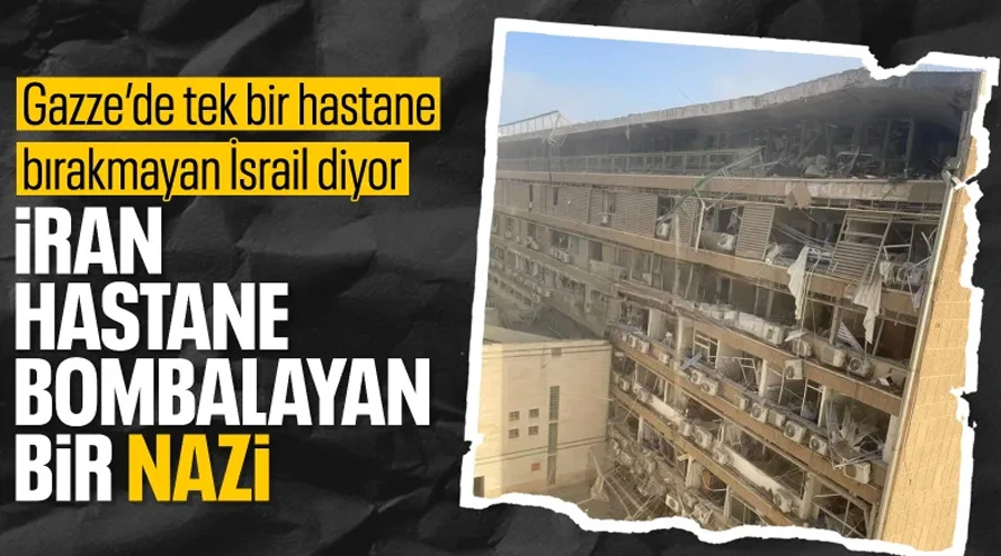 İran Füzelerinin Hastaneye İsabet Etmesine İsrail