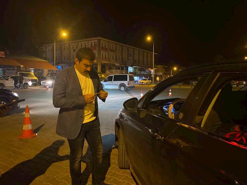 Arpaçay’da kaymakam uygulama yaptı
