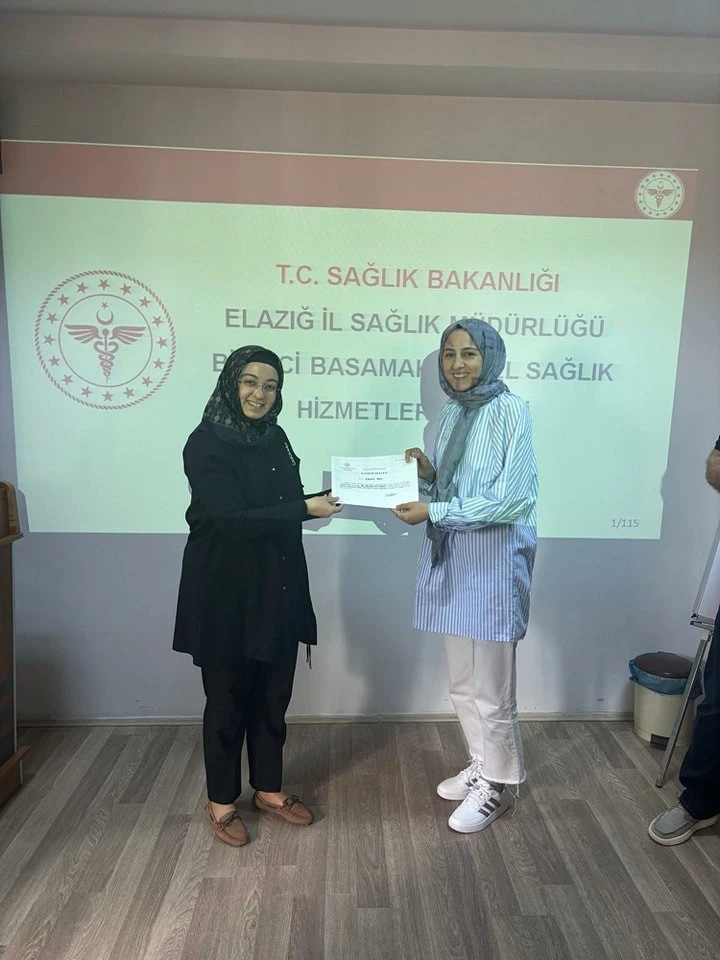 Elazığ’da sağlık çalışanlarına eğitim verildi
