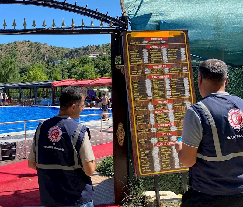 Tunceli’de bir ayda 207 firmada bin 15 ürün denetlendi

