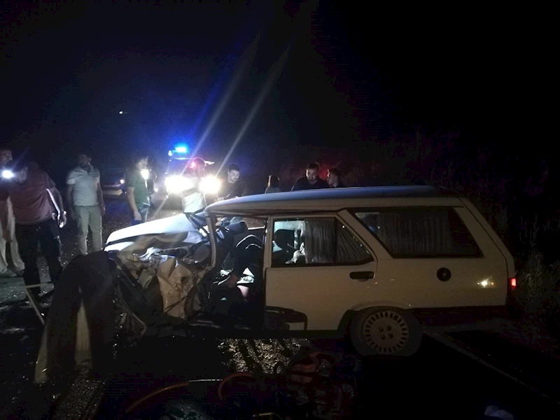 Malatya’da hafif ticari araç ile otomobil çarpıştı: 8 yaralı
