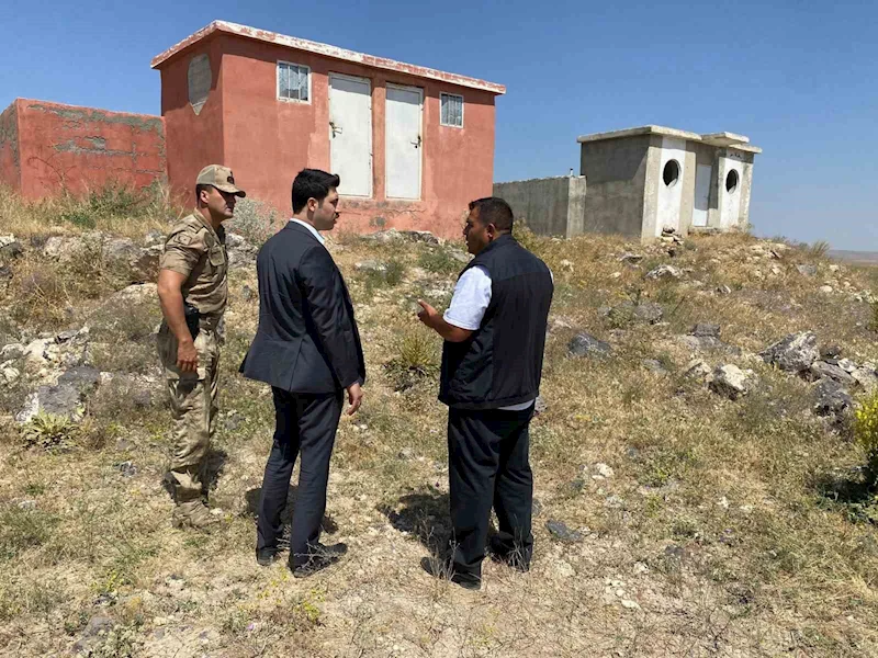 Kaymakam Kahraman, köy ziyaretlerini sürdürüyor
