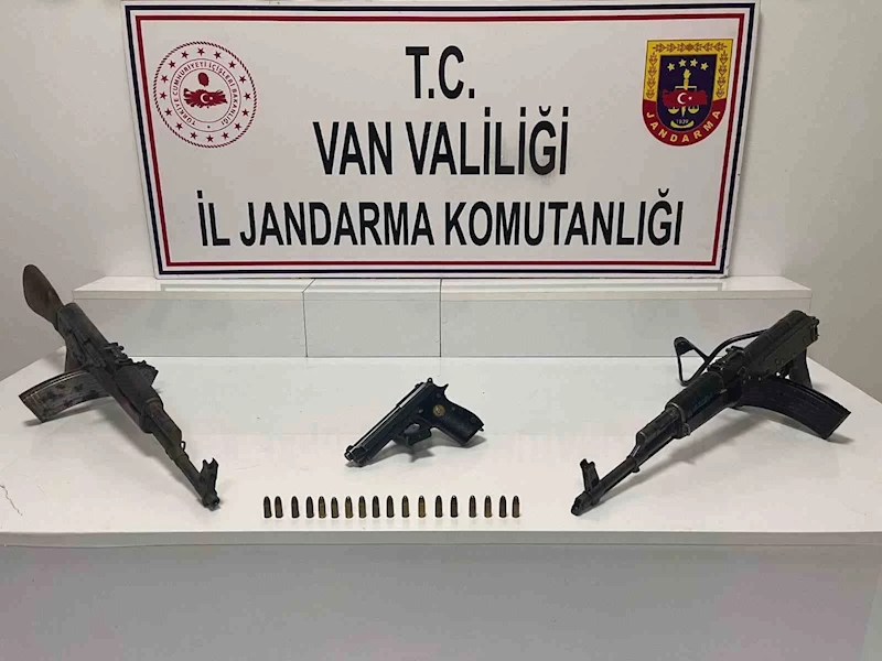 Van’da silah ve mühimmat kaçakçılığı