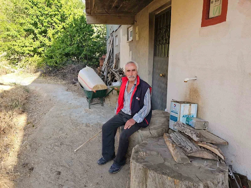 1.5 kilometrelik yolu kendi imkanları ile yaptı, kalanına gücü yetmeyince destek istedi
